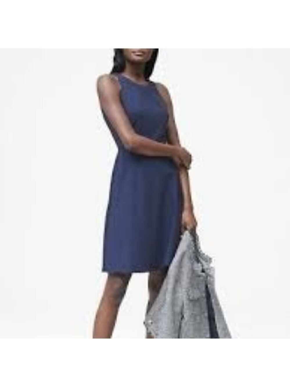BANANA Republic Italian Wool Blend Fit&Flare Dress